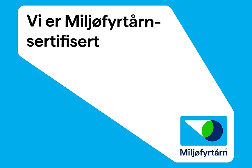 Spir er Miljøfyrtårnsertifisert
